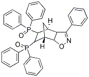 8-(DIPHENYLPHOSPHORYL)-5-PHENYL-3-OXA-4-AZATRICYCLO[5.2.1.0(2,6)]DEC-4-EN-9-YL(DIPHENYL)PHOSPHINE OXIDE Struktur