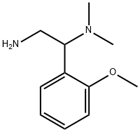 1-(2-METHOXY-PHENYL)-N1,N1-DIMETHYL-ETHANE-1,2-DIAMINE Struktur