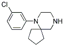 6-(3-CHLOROPHENYL)-6,9-DIAZASPIRO[4.5]DECANE Struktur