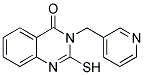 2-MERCAPTO-3-(PYRIDIN-3-YLMETHYL)QUINAZOLIN-4(3H)-ONE Struktur