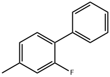 2-FLUORO-4-METHYLBIPHENYL Struktur