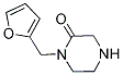 1-(2-FURYLMETHYL)PIPERAZIN-2-ONE Struktur