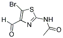 N-(5-BROMO-4-FORMYL-1,3-THIAZOL-2-YL)ACETAMIDE Struktur