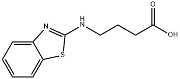 4-(1,3-BENZOTHIAZOL-2-YLAMINO)BUTANOIC ACID Struktur