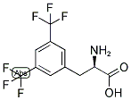 (R)-2-AMINO-3-(3,5-BIS-TRIFLUOROMETHYL-PHENYL)-PROPIONIC ACID Struktur