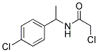 2-CHLORO-N-[1-(4-CHLOROPHENYL)ETHYL]ACETAMIDE Struktur