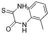 2-AMINO-N-(2-METHYLPHENYL)-2-THIOXOACETAMIDE Struktur