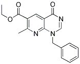 ETHYL 1-BENZYL-7-METHYL-4-OXO-1,4-DIHYDROPYRIDO[2,3-D]PYRIMIDINE-6-CARBOXYLATE Struktur