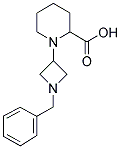 1-(1-BENZYL-AZETIDIN-3-YL)-PIPERIDINE-2-CARBOXYLIC ACID Struktur