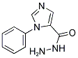 1-PHENYL-1H-IMIDAZOLE-5-CARBOHYDRAZIDE Struktur