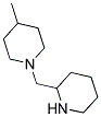 4-METHYL-1-(2-PIPERIDINYLMETHYL)PIPERIDINE Struktur