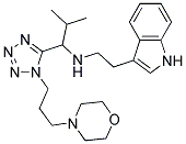 N-[2-(1H-INDOL-3-YL)ETHYL]-2-METHYL-1-{1-[3-(4-MORPHOLINYL)PROPYL]-1H-1,2,3,4-TETRAAZOL-5-YL}-1-PROPANAMINE Struktur