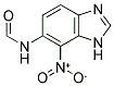 (7-NITRO-1H-BENZIMIDAZOL-6-YL)FORMAMIDE Struktur