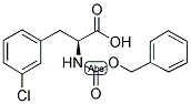 CBZ-L-3-CHLOROPHENYLALANINE Struktur