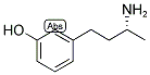 (R)-2-AMINO-4-(3-HYDROXYPHENYL)BUTANE Struktur
