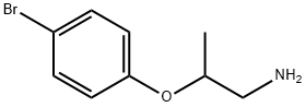 2-(4-BROMO-PHENOXY)-PROPYLAMINE Struktur