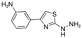 3-(2-HYDRAZINO-THIAZOL-4-YL)-PHENYLAMINE Struktur