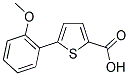 5-(2-METHOXYPHENYL)-2-THIOPHENECARBOXYLIC ACID Struktur