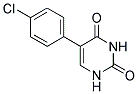 5-(4-CHLOROPHENYL)-2,4(1H,3H)-PYRIMIDINEDIONE Struktur