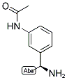 (S)-N-(3-(1-AMINOETHYL)PHENYL)ACETAMIDE Struktur