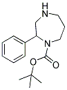 2-PHENYL-[1,4]DIAZEPANE-1-CARBOXYLIC ACID TERTIER-BUTYL ESTER Struktur