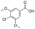 4-CHLORO-3,5-DIMETHOXYBENZOIC ACID Struktur