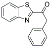 1-(1,3-BENZOTHIAZOL-2-YL)-2-PHENYLETHANONE Struktur