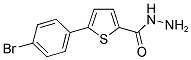 5-(4-BROMOPHENYL)THIOPHENE-2-CARBOHYDRAZIDE Struktur