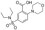 5-[(DIETHYLAMINO)SULFONYL]-2-MORPHOLIN-4-YLBENZOIC ACID Struktur