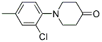 1-(2-CHLORO-4-METHYLPHENYL)-4-PIPERIDINONE Struktur