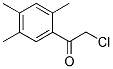 2-CHLORO-1-(2,4,5-TRIMETHYL-PHENYL)-ETHANONE Struktur