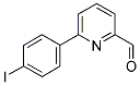 6-(4-IODOPHENYL)PYRIDINE-2-CARBALDEHYDE Struktur