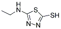 5-(ETHYLAMINO)-1,3,4-THIADIAZOLE-2-THIOL Struktur