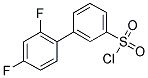 2',4'-DIFLUORO-BIPHENYL-3-SULFONYL CHLORIDE Struktur