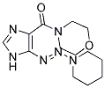 4-({5-[(E)-PIPERIDIN-1-YLDIAZENYL]-1H-IMIDAZOL-4-YL}CARBONYL)MORPHOLINE Struktur