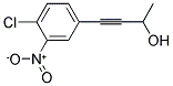 4-(4-CHLORO-3-NITROPHENYL)-3-BUTYN-2-OL Struktur