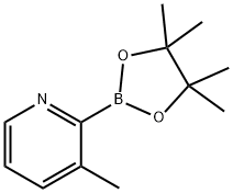 3-METHYLPYRIDINE-2-BORONIC ACID PINACOL ESTER Struktur