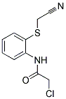 2-CHLORO-N-[2-[(CYANOMETHYL)THIO]PHENYL]ACETAMIDE Struktur