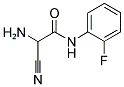 2-AMINO-2-CYANO-N-(2-FLUORO-PHENYL)-ACETAMIDE Struktur