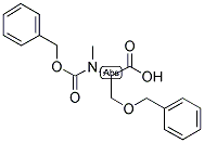 N-ALPHA-BENZYLOXYCARBONYL-N-ALPHA-METHYL-O-BENZYL-L-SERINE Struktur