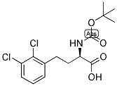 (R)-2-TERT-BUTOXYCARBONYLAMINO-4-(2,3-DICHLORO-PHENYL)-BUTYRIC ACID Struktur