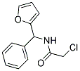 2-CHLORO-N-[2-FURYL(PHENYL)METHYL]ACETAMIDE Struktur