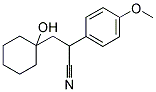 1-(CYANO-(4-METHOXYPHENYL)ETHYL)CYCLOHEXANOL Struktur