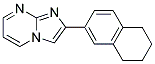 2-(5,6,7,8-TETRAHYDRO-2-NAPHTHALENYL)IMIDAZO[1,2-A]PYRIMIDINE Struktur