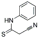 2-CYANO-N-PHENYLETHANETHIOAMIDE Struktur