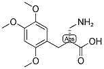 (R)-2-AMINOMETHYL-3-(2,4,5-TRIMETHOXY-PHENYL)-PROPIONIC ACID Struktur