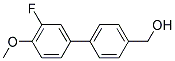 (3'-FLUORO-4'-METHOXYLBIPHENYL-4-YL)-METHANOL Struktur