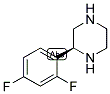 (S)-2-(2,4-DIFLUORO-PHENYL)-PIPERAZINE Struktur