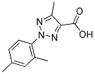 2-(2,4-DIMETHYLPHENYL)-5-METHYL-2H-1,2,3-TRIAZOLE-4-CARBOXYLIC ACID Struktur