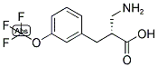 (R)-2-AMINOMETHYL-3-(3-TRIFLUOROMETHOXY-PHENYL)-PROPIONIC ACID Struktur